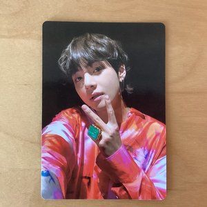 BTS V (KimTaehyung) Fake Love Music Video Selfie Photocard